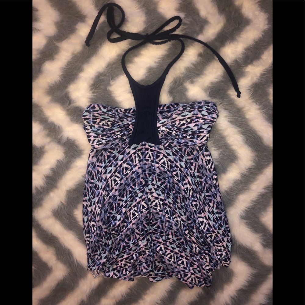 FREE PEOPLE blue/purple tank